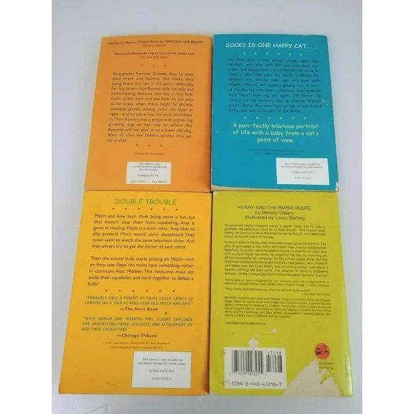 Lot of 4 Beverly Cleary Children’s Books - Picture 2 of 6